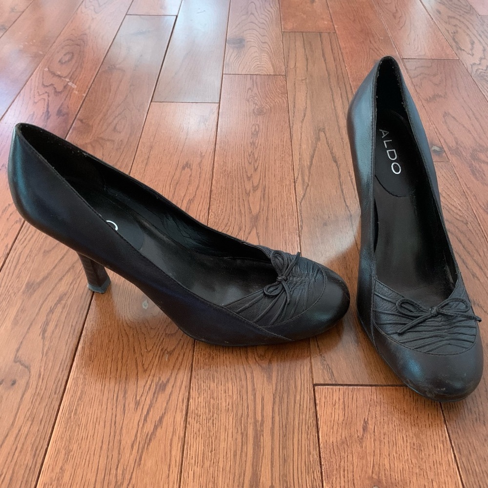 Aldo chocolate brown pumps